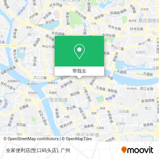 全家便利店(堑口码头店)地图