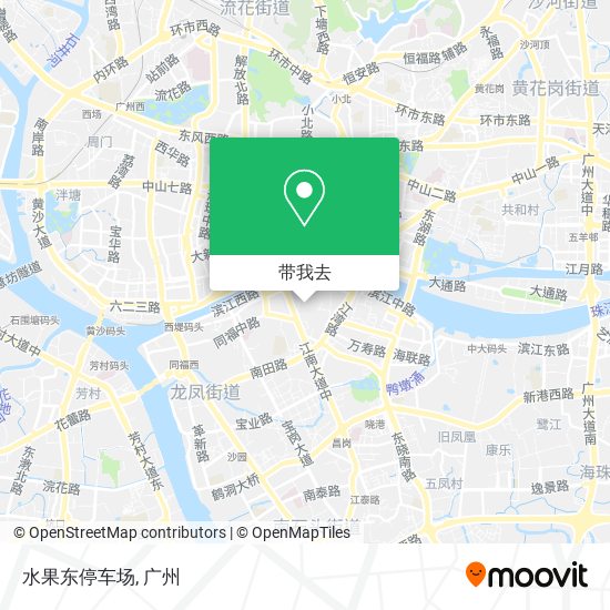 水果东停车场地图