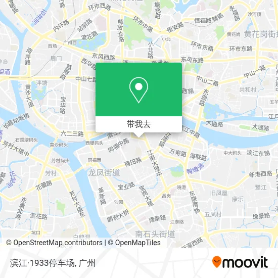 滨江·1933停车场地图