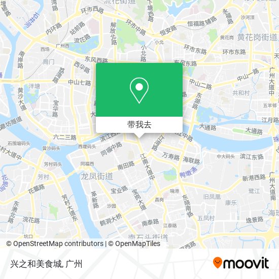 兴之和美食城地图