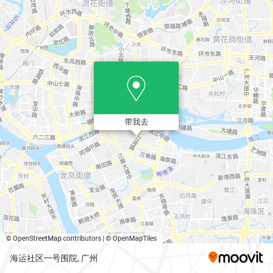 海运社区一号围院地图
