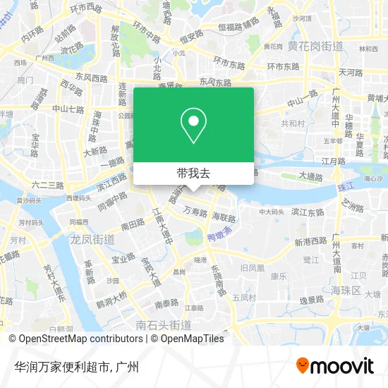 华润万家便利超市地图