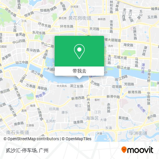 贰沙汇-停车场地图