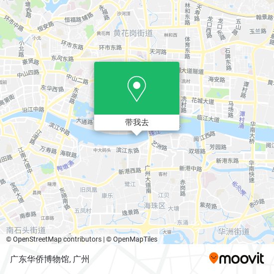 广东华侨博物馆地图