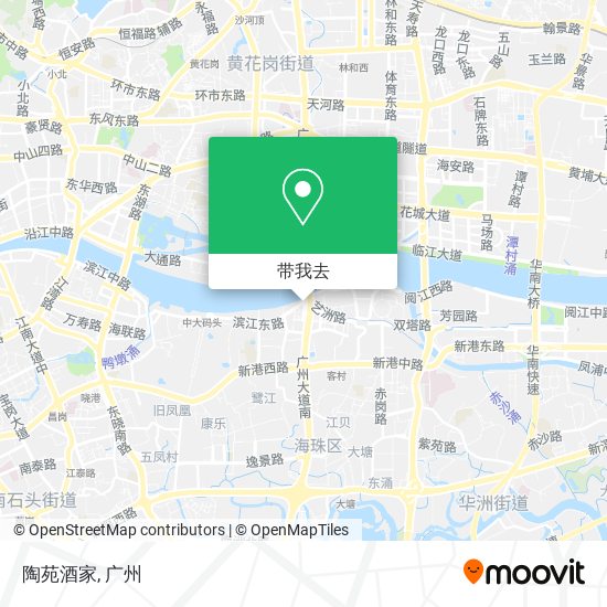 陶苑酒家地图