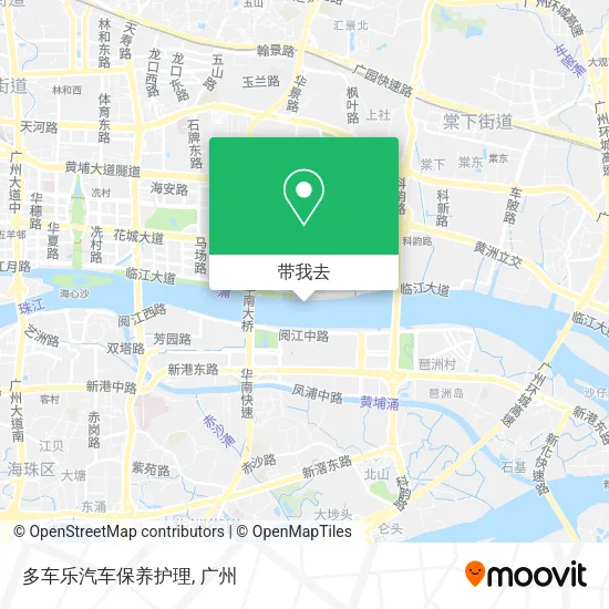 多车乐汽车保养护理地图