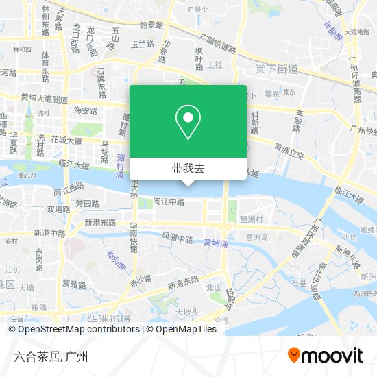 六合茶居地图