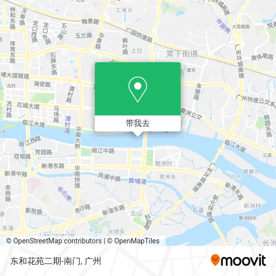 东和花苑二期-南门地图