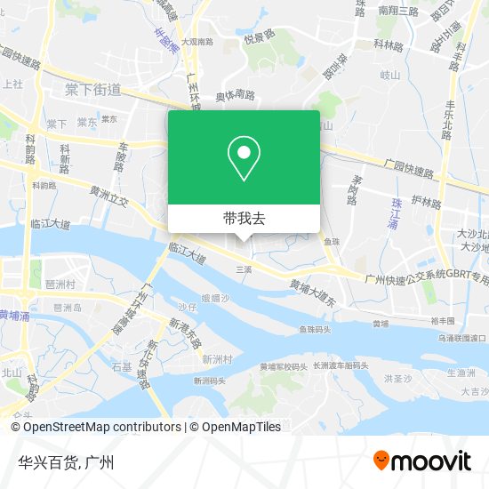 华兴百货地图