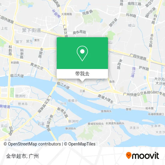 金华超市地图