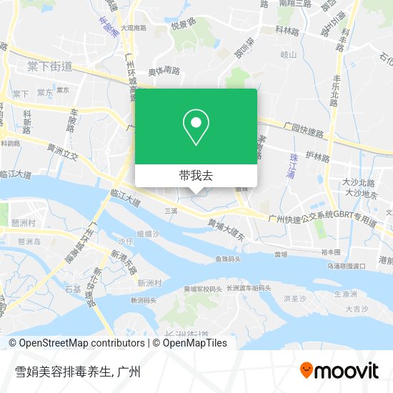 雪娟美容排毒养生地图