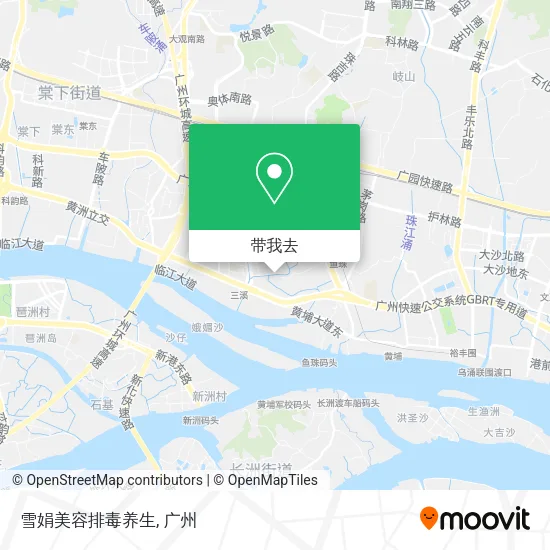 雪娟美容排毒养生地图