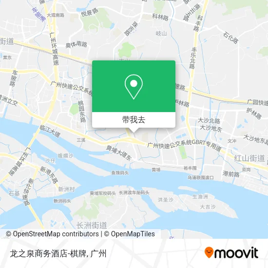 龙之泉商务酒店-棋牌地图