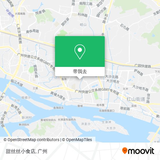甜丝丝小食店地图