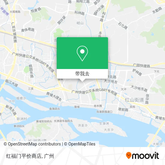 红福门平价商店地图