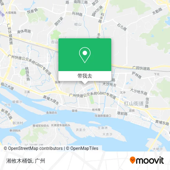 湘攸木桶饭地图