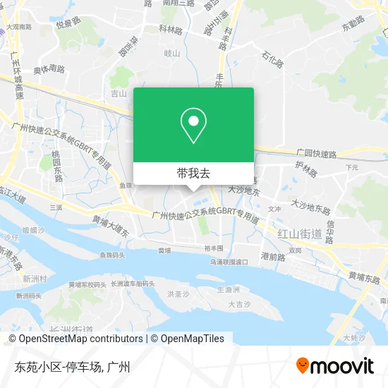 东苑小区-停车场地图