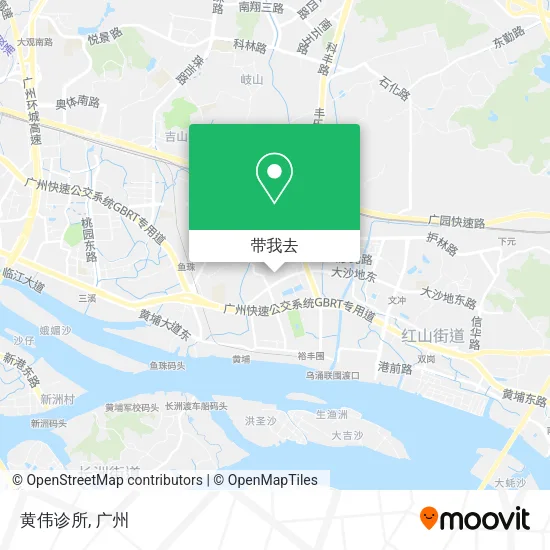 黄伟诊所地图