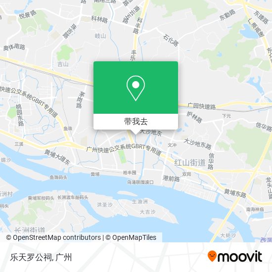 乐天罗公祠地图