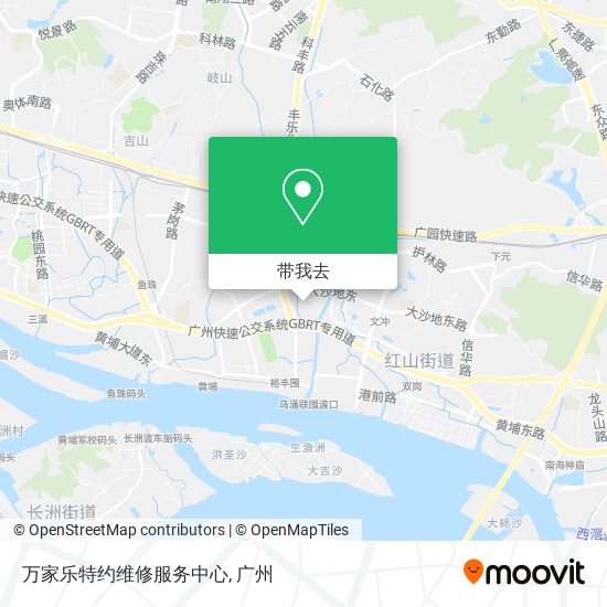 万家乐特约维修服务中心地图