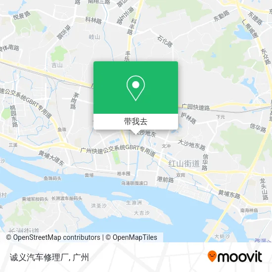 诚义汽车修理厂地图