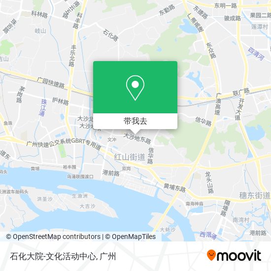 石化大院-文化活动中心地图