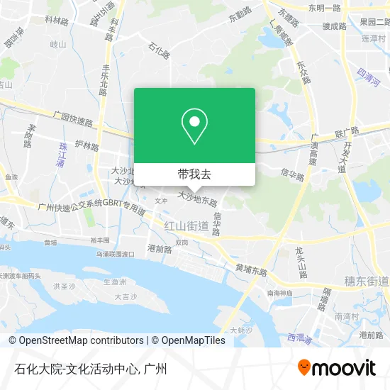 石化大院-文化活动中心地图