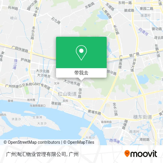 广州淘汇物业管理有限公司地图