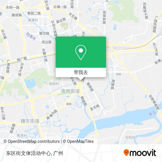 东区街文体活动中心地图