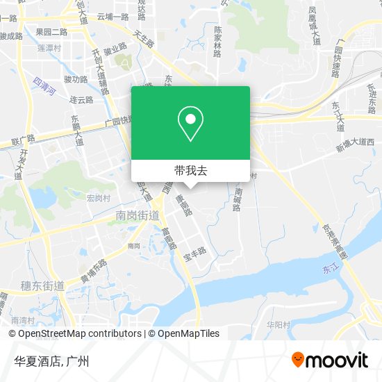 华夏酒店地图