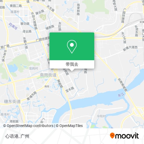 心语港地图