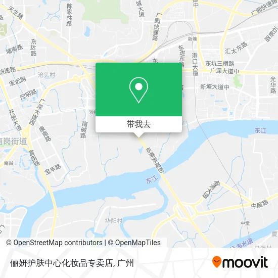 俪妍护肤中心化妆品专卖店地图
