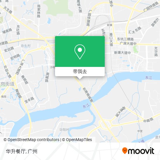 华升餐厅地图