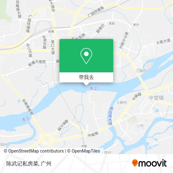 陈武记私房菜地图