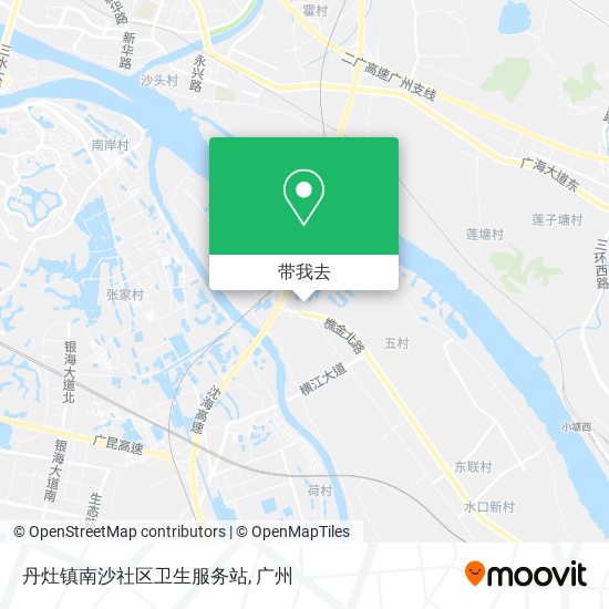 丹灶镇南沙社区卫生服务站地图