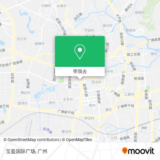 宝盈国际广场地图