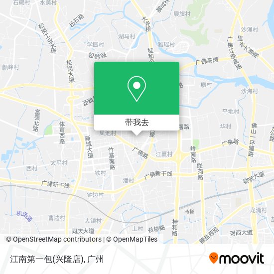 江南第一包(兴隆店)地图