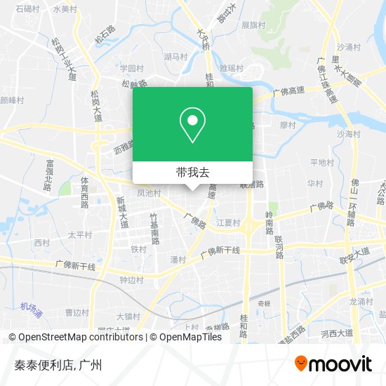 秦泰便利店地图