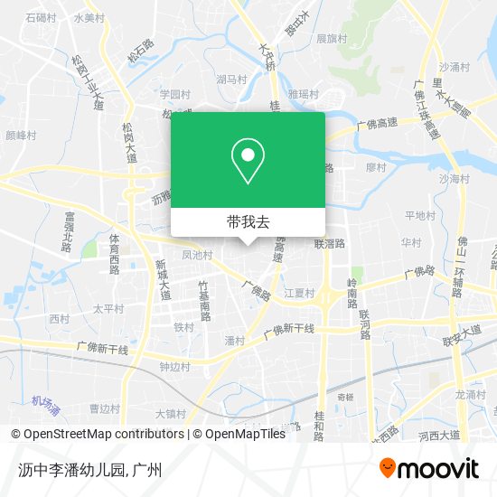 沥中李潘幼儿园地图