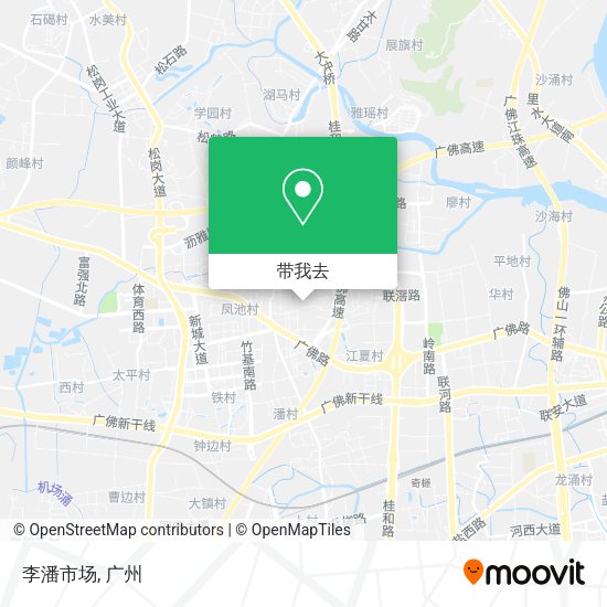 李潘市场地图
