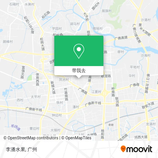 李潘水果地图
