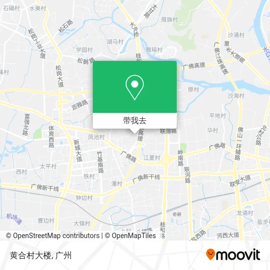 黄合村大楼地图