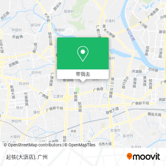 起筷(大沥店)地图