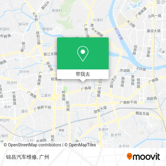 锦昌汽车维修地图