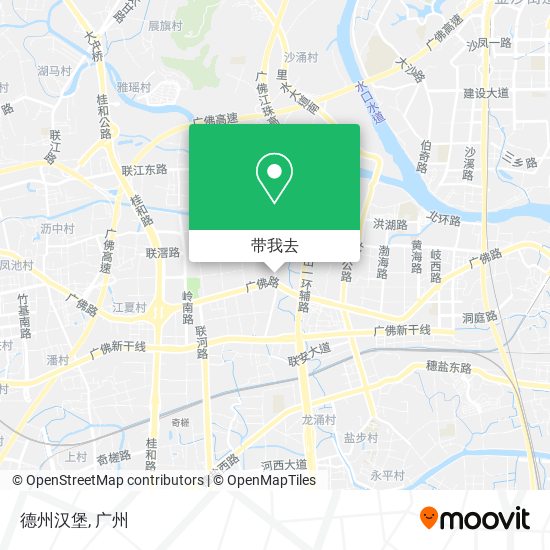 德州汉堡地图