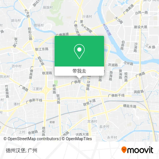 德州汉堡地图