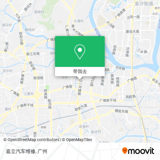 嘉立汽车维修地图