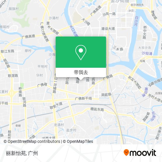 丽新怡苑地图