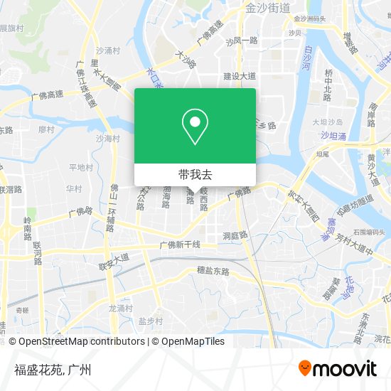 福盛花苑地图