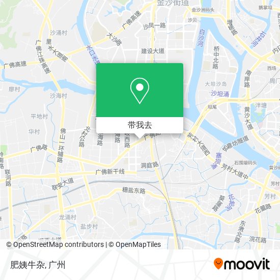 肥姨牛杂地图